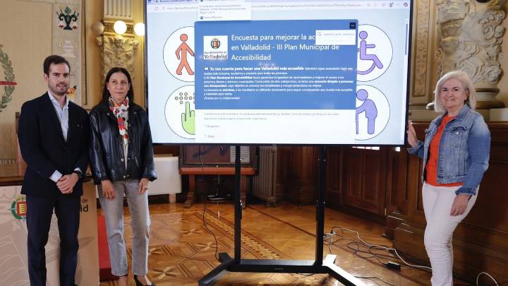 El Ayuntamiento de Valladolid lanza una encuesta ciudadana sobre accesibilidad en su camino hacia una ciudad más inclusiva