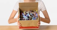 Amazon's 2.4kg crate 'overflowing' with Celebrations reduced from £40 to £25