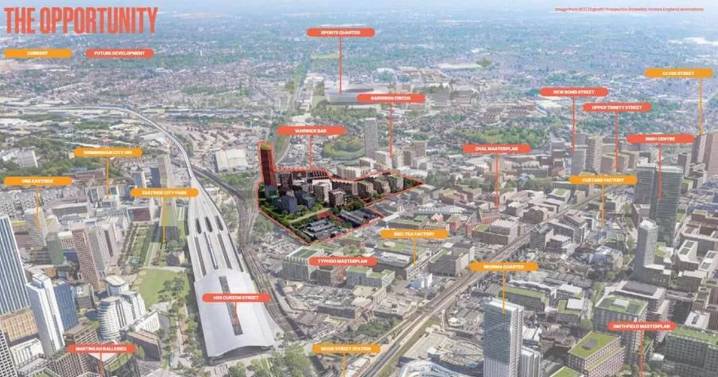 Major plans for Birmingham's Digbeth unveiled by Mayor and Peaky Blinders creator Steven Knight
