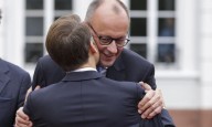 Merz y Macron instan a Europa a asumir retos en el aniversario de la reunificación alemana