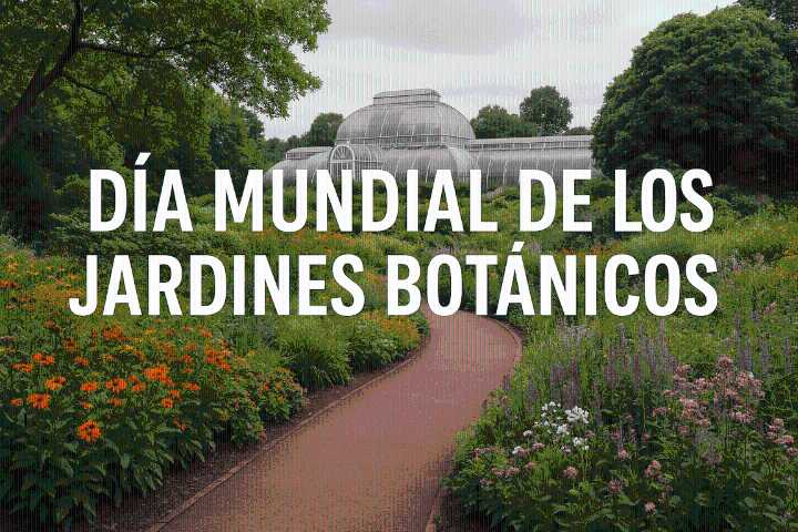 El mundo celebra el Día Mundial de los Jardines Botánicos: guardianes de la biodiversidad y la educación ambiental