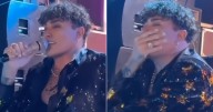 Eduardo Antonio se emociona hasta las lágrimas al cantar para su mamá: "Nunca te olvidaré"