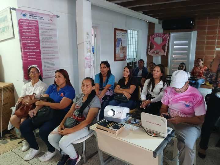 Sociedad Anticancerosa de Guárico cierra el mes rosa con charla educativa