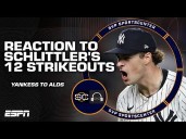 'Completely DOMINANT' 🗣️ Cone on Cam Schlittler's performance in Game 3 vs. Red Sox