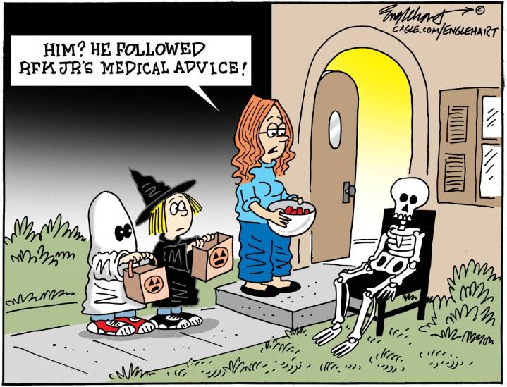 Cartoonist’s take: ‘RFK Jr.’s medical advice’
