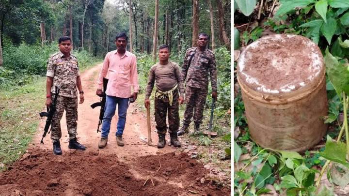 Chhattisgarh: 10 Kg IED Diffused In Dhamtari Forest, More Explosives Neutralised In Narayanpur