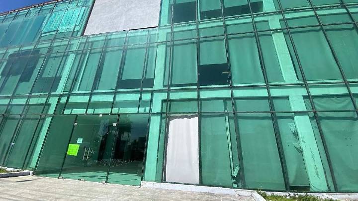 Esta obra de 51 mdp e inaugurada hace cuatro años luce abandonada