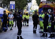 «El edificio se ha movido y una nube de polvo lo ha cubierto todo. No se veía nada ni se podía respirar»