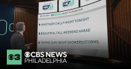 Warmer weather is back for the weekend in the Philadelphia region after a chilly Friday night
