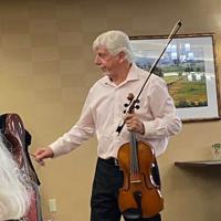 Music fills the air, to the delight of residents at Merrill Gardens