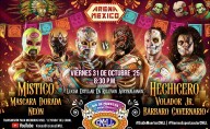 Dia de Muertos: El CMLL realiza funciones especiales para festejar la popular tradición mexicana