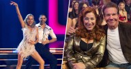 Dennis Quaid Attends 'DWTS' to Support 'Parent Trap' Co