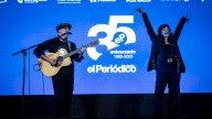 Así fue la actuación de Amaral en la fiesta del 35 aniversario de El Periódico de Aragón