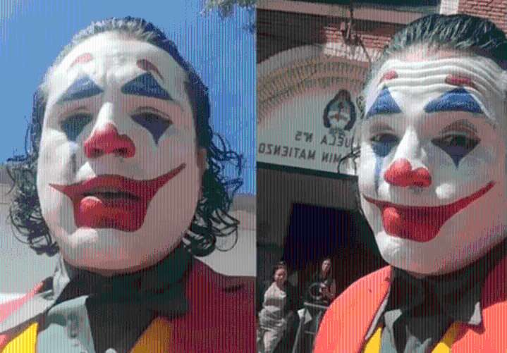 El “Joker argentino”, indignado en las elecciones: “Es la primera vez que no me dejan votar”