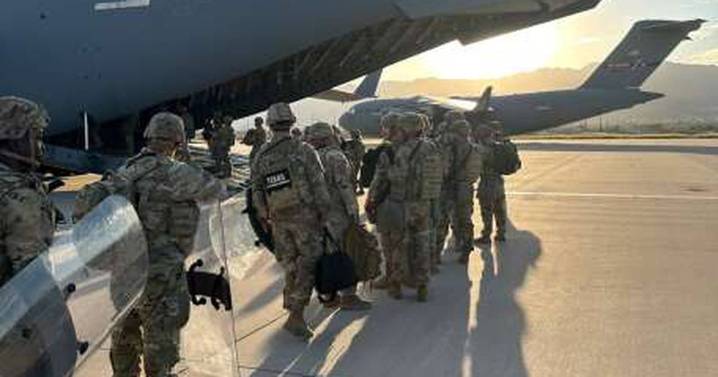 Texas National Guard troops mobilize in Chicago region