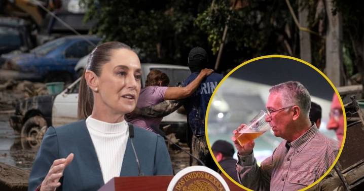 Sheinbaum desmiente a Ricardo Salinas Pliego sobre prohibición de ayuda privada a damnificados y lo reta: “A ver si paga impuestos” para “ayudar a más gente”