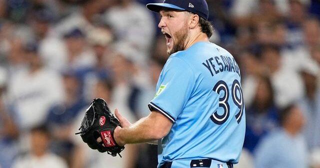 Yesavage pitches Blue Jays past Dodgers 6