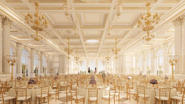 White House ballroom donors include Big Tech and crypto firms, and even members of Trump's administration