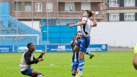 Habla el gran protagonista del empate del Avilés ante el Talavera: "Es uno de los mejores goles de mi carrera"