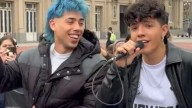 El emotivo gesto de Luck Ra con el campeón de "La Voz Argentina" en su primer show