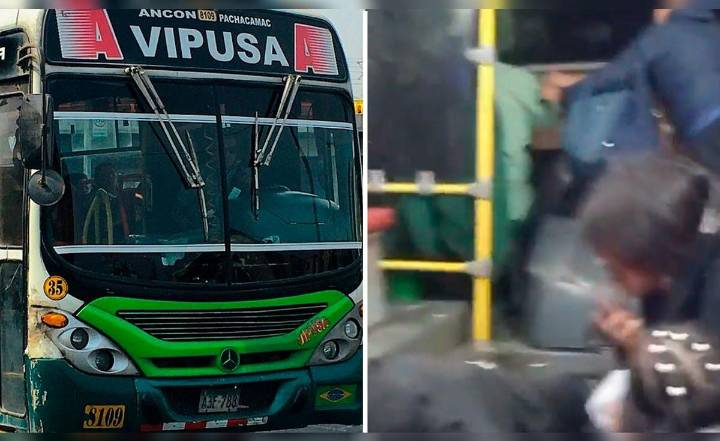 Bus de VIPUSA fue atacado a balazos con pasajeros a bordo en SJM: bala rozó a chofer