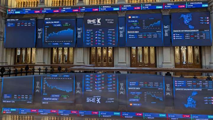 El Ibex 35 pierde el soporte de 15.500 puntos