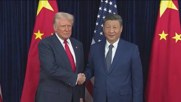 Trump, Xi strike hopeful tone after high-stakes meeting in South Korea