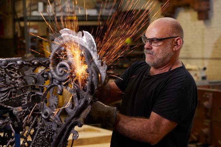 Act III of Sculpture Milwaukee’s ‘Actual Fractals’ at the Bradley Symphony Center