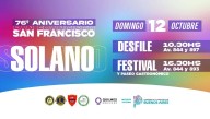 Se vienen los 76 años de San Francisco Solano
