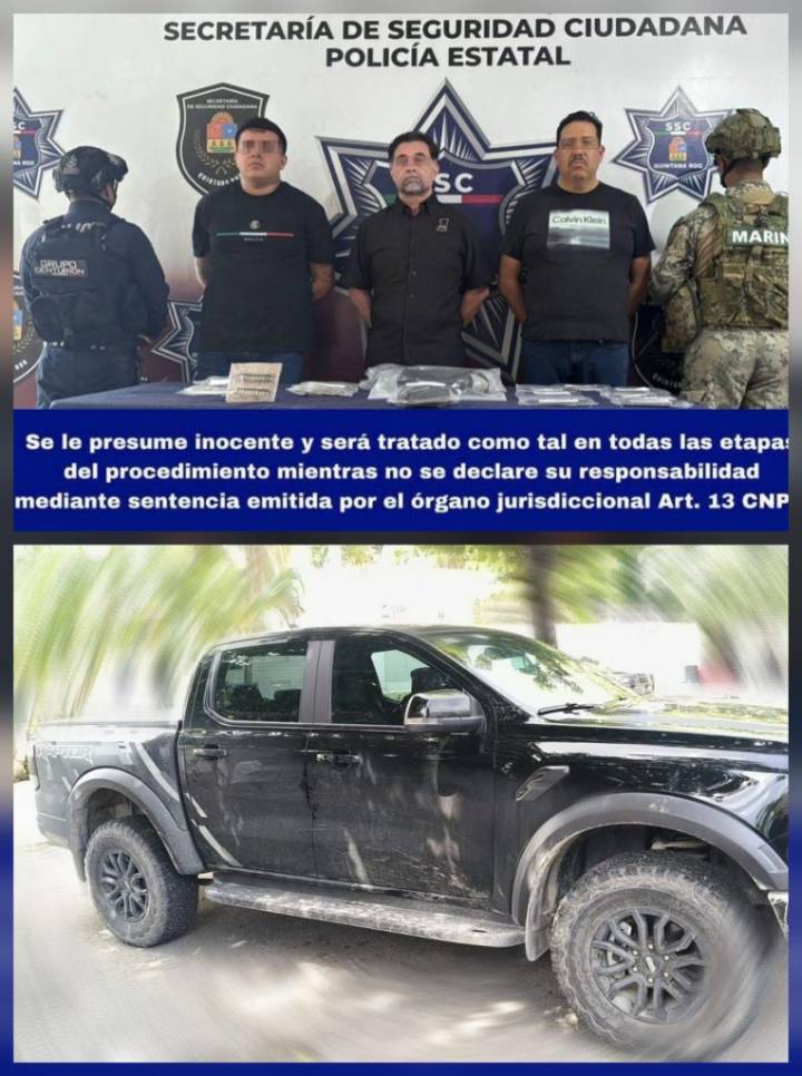 Se realiza la detención de Héctor Alejandro «N», Iván «N», Eberardo «N», presuntos implicados en delitos Contra la Salud y Violación a la Ley Federal de Armas de Fuego y Explosivos