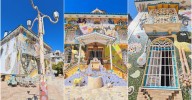 Esta casa es una obra de arte, está hecha por el Gaudí de la Axarquía de Málaga y se encuentra en Torremolinos