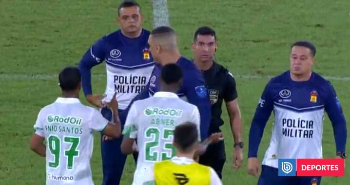 Árbitro denuncia peculiar amenaza de jugadores en duelo del Brasileirao: polémica llegó en descuentos