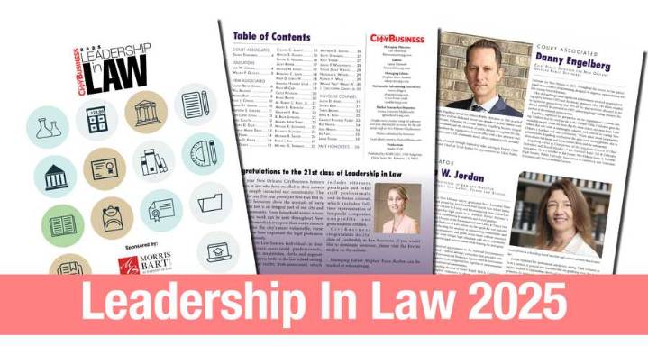 Leadership in Law 2025 | New Orleans CityBusiness