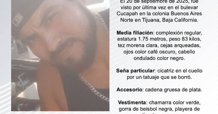 Se busca a Isaac Lara Fernández de 30 años