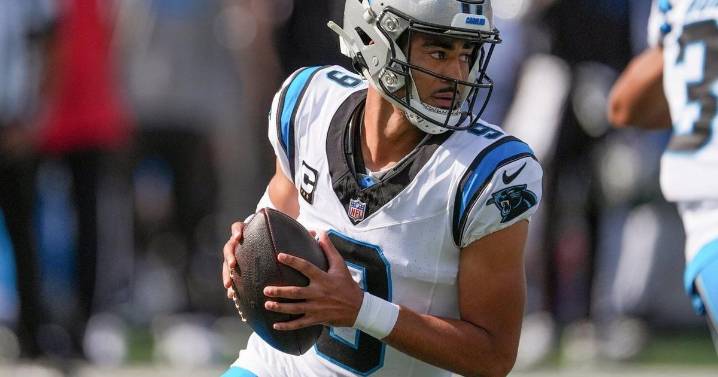 Panthers QB Bryce Young returns to practice after missing last week's game with ankle injury