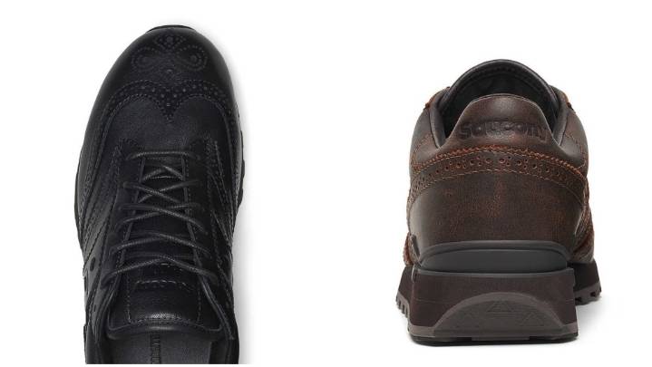 This Limited-Edition Saucony Collab Is Dressed Up Like a Wingtip Shoe