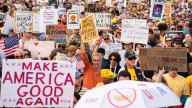 'No Kings' protests against Pres. Donald Trump bring a street party vibe to cities nationwide