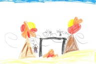 Weather Drawing: Fun fall food