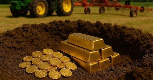 Hallazgo del siglo | Desentierran monedas y lingotes de oro en un campo sembrado y pertenece a un sólo país