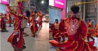 Se robó todas las miradas bailando en la calle: cientos de salteñas quedaron enamoradas