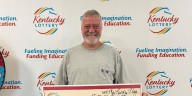 ‘I’ve never won a thing in my life:’ Hancock Co. man gets $25K from scratch off