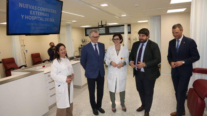 El Gobierno regional amplía el Hospital de Día y las Consultas Externas de Caravaca de la Cruz