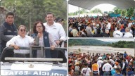 Armenta y Leticia Ramírez supervisan daños en Pantepec; emiten compromiso de reconstrucción