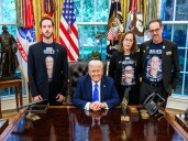 Trump holds talks with former Hamas hostage, family of slain IDF
