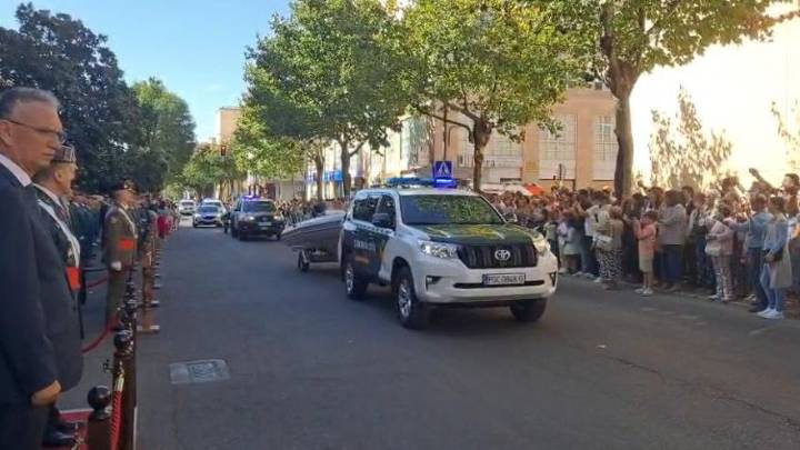 La Guardia Civil celebra su día en Badajoz: 210.000 servicios y 9 millones de kilómetros recorridos en lo que va de año