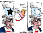 Cartoon: The enemy within