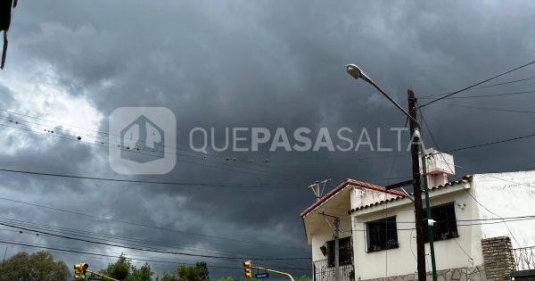 ¿Se viene la lluvia? Así estará el tiempo este lunes en Salta