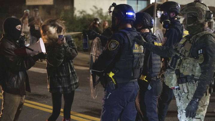 Portland protests intensify with federal troop presence and influencer arrest
