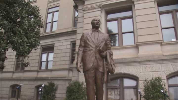 Man arrested for vandalizing Martin Luther King Jr. Center