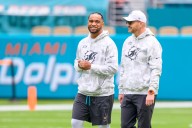 Dolphins' Darrell Bevell talks Tua Tagovailoa's 2025 start